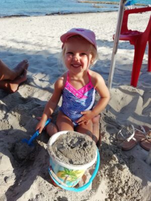 Beach holidays with a baby and pre-schooler